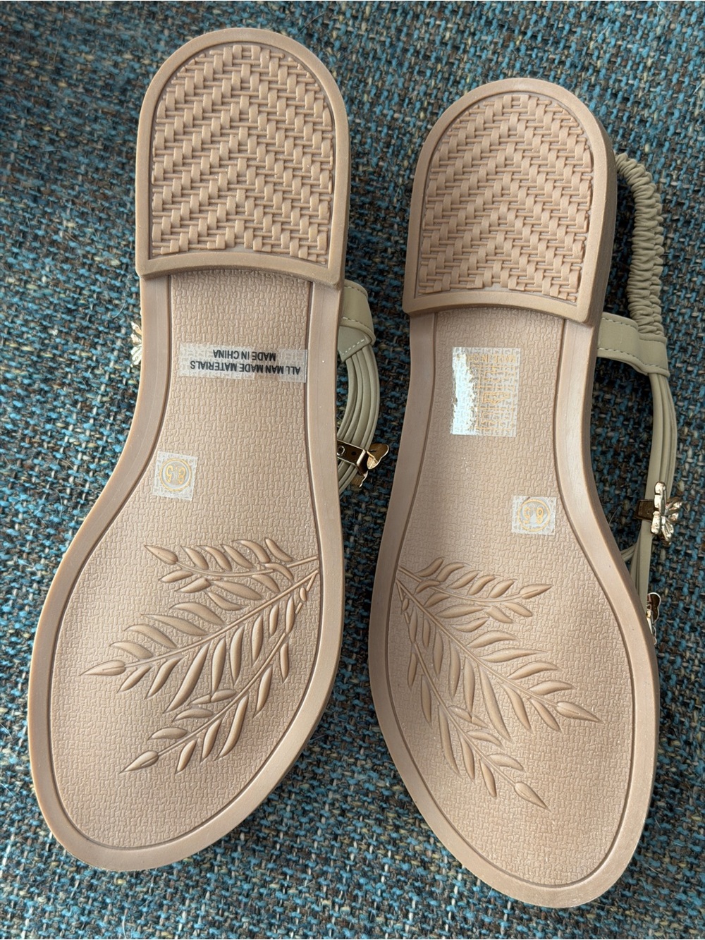 Beige Sandals - Picture 3 of 5